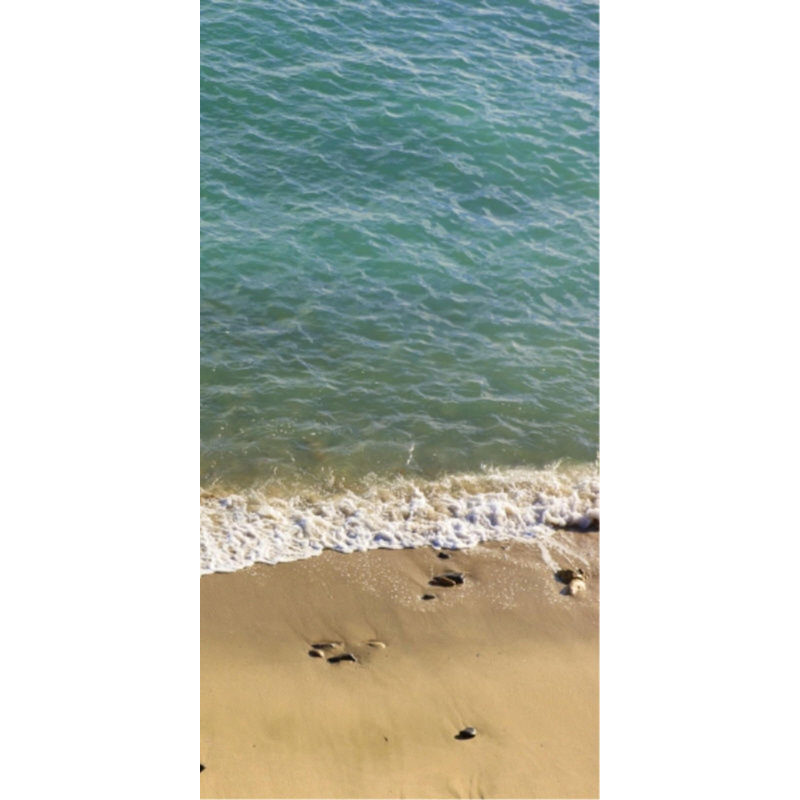 Laguna III par Barclay Butera - impression, H 50 po x l 25 po x P 1,5 po, Mat