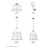 Clarke One Light Medium Wall Sconce with On/Off Pull Chain-88410809
