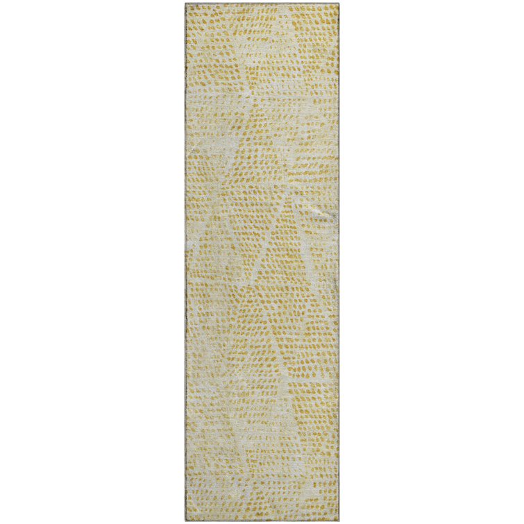 Premium Machine Washable Cerrito AMF591 Wheat Rug