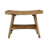 Ripley Teak Rectangular, EcoDecors, Serenity, Teak Shower Bench, small teak shower seat, in Earthy Teak-1702262836