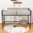 Twin Sturdy Metal Loft Bed With Ladder