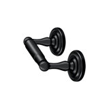 Deltana R2000-U19 Toilet Paper Holder, Double Post, R-Series in Paint Black