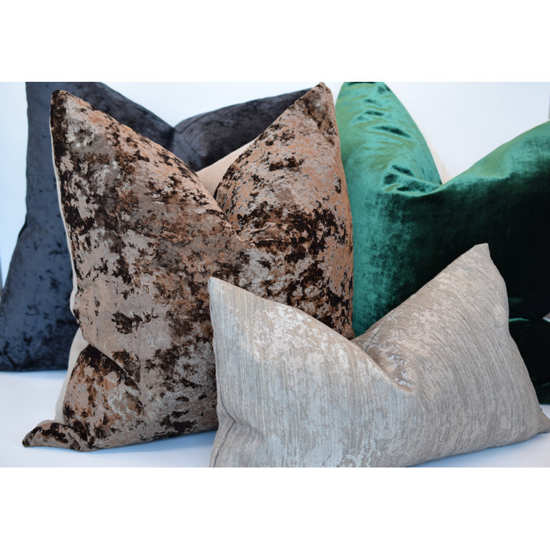 Waves Pillow Cover & Insert, Cocoa Brown