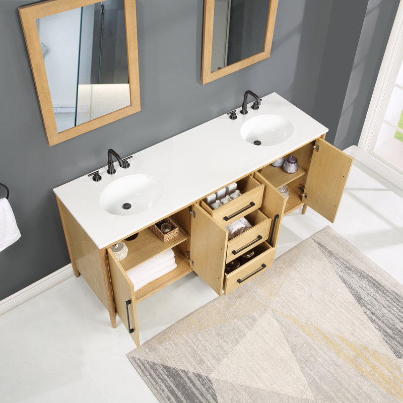 Ensemble de meuble-lavabo double 72 po Felicity