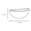 Bain Ceramic Half Moon