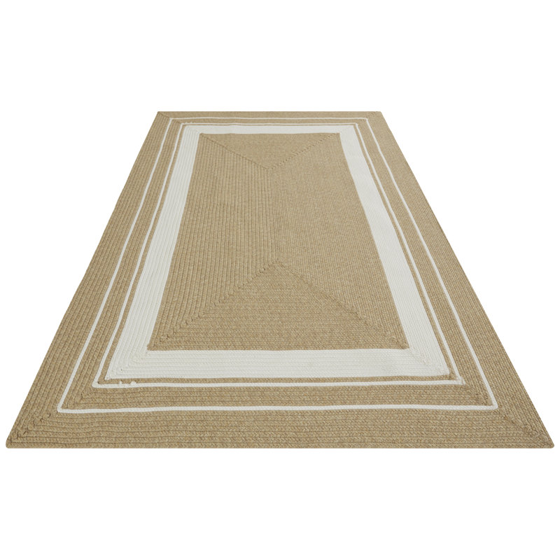  Machine Woven Cream/Beige Indoor/Outdoor Rug, Runner 80 x 200cm