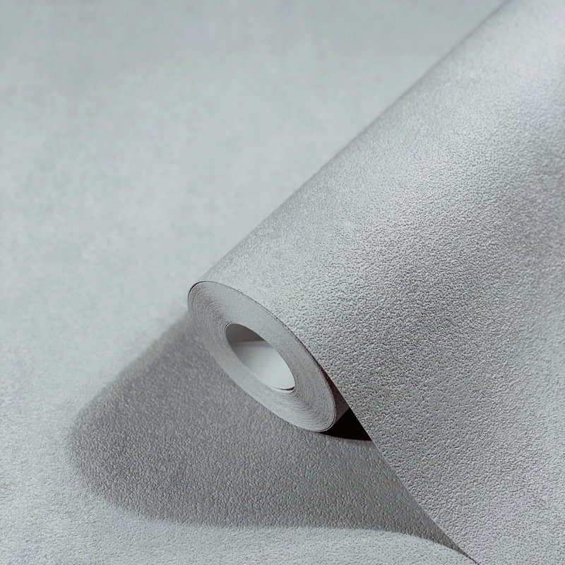 Norbie Industrial Effects Glass Stone Marble Wash Wallpaper Roll 10.05m x 53cm, Grey