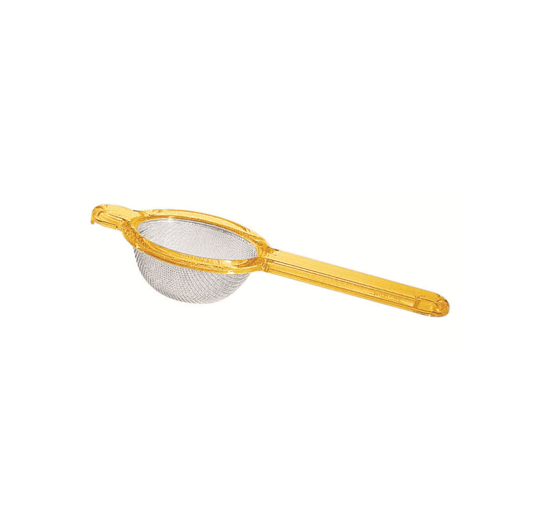 Guzzini Latina Food Strainer, Red, 2" H x 3.75" W x 9" D