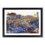 Over the Bridge by Katsushika Hokusai - Picture Frame Painting Print-55578317-55578316