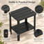 Tabouret d'appoint en résine