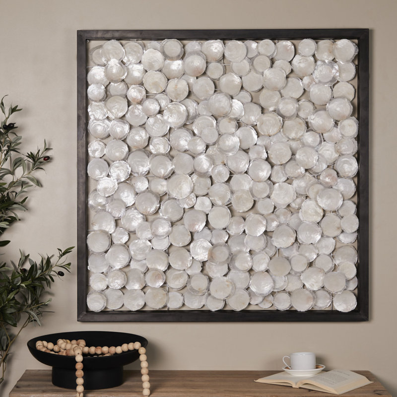 Handmade Abstract Wall Decor on Metal