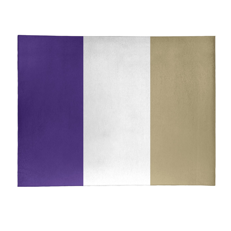 Tapis mauve/beige, Rectangle 9 pi x 12 pi