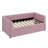 Upholstered Daybed With Ergonomic Design Backrest And 2 Drawers-1176343534
