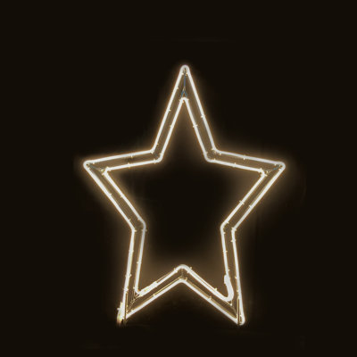 2D Standing Star Motif
