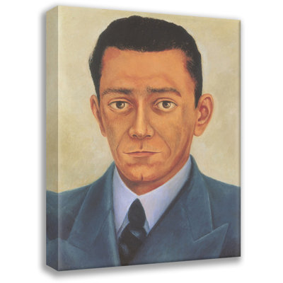 «Portrait of Engineer Eduardo Morillo» par Frida Kahlo, toile tendue avec châssis
