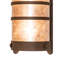 2 - Light Flush Mounted Sconce
