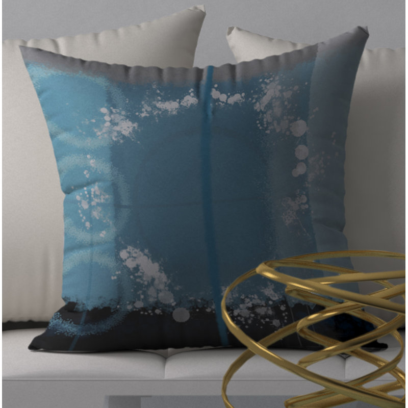  Housse et insert de coussin carré Flip Flip Glorious, 18" x 18"