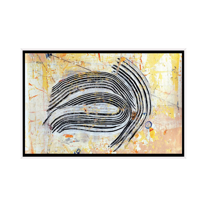 Kokomo - Painting on Canvas, 101.6 cm H x 66.04 cm W, White Framed