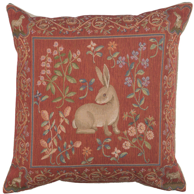 Tipler Floral Cotton Blend Pillow Cover