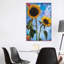 Tournesols I par David Palmer - reproduction d'art-52530584-52530571
