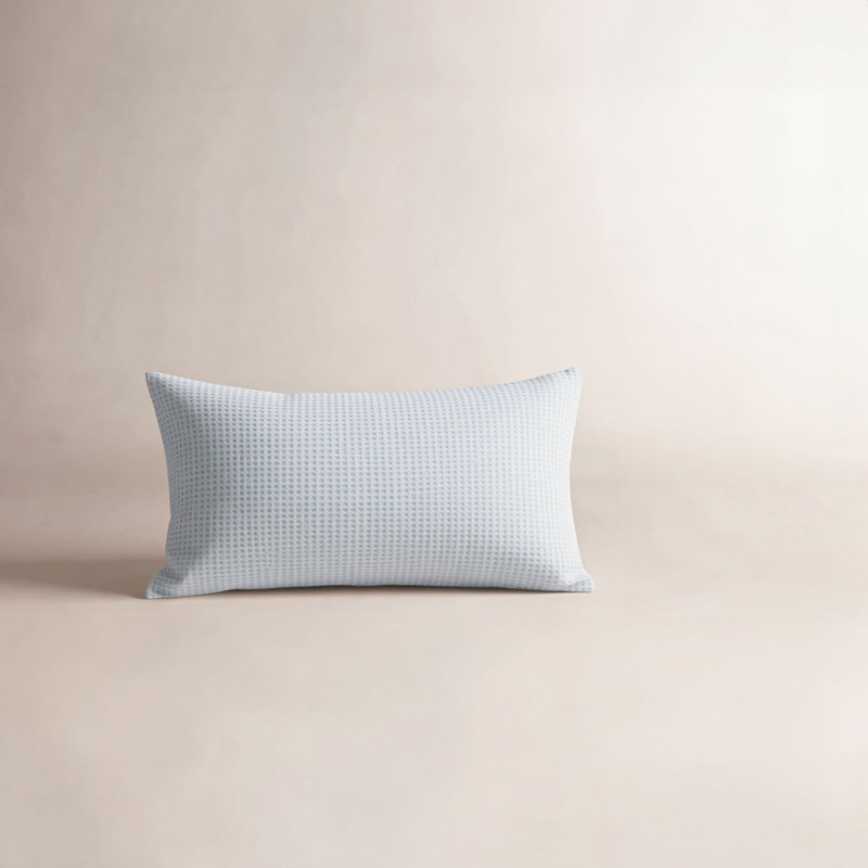 Bubble Matelasse Sham, Standard, Sky