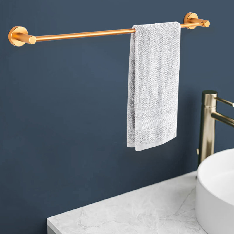 Porte-serviettes télescopique mural en aluminium Topcraft