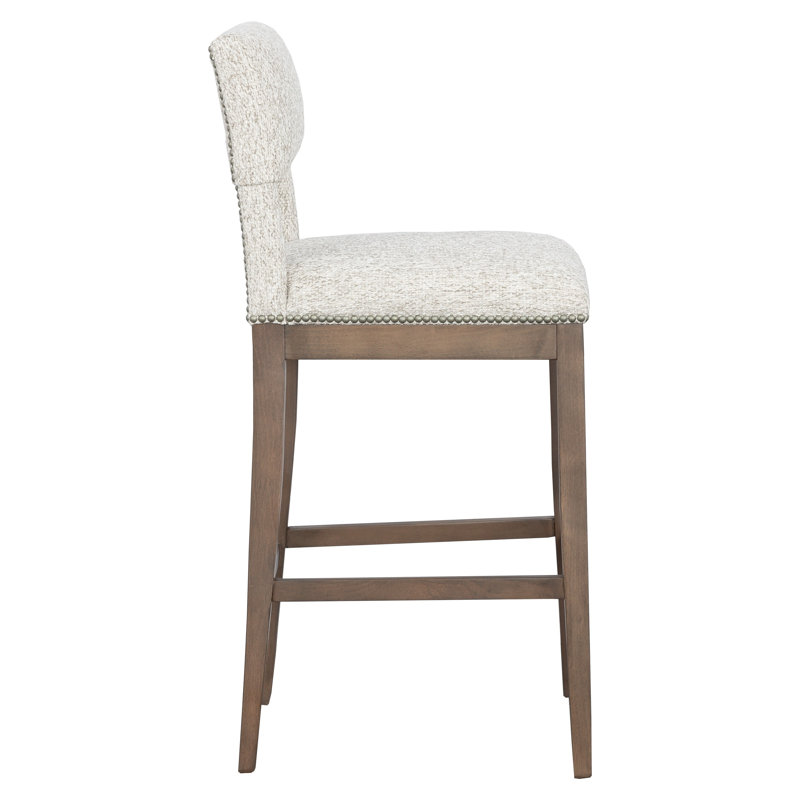 Tabouret de comptoir Arie, Tabouret de bar (siège d'une hauteur de 29,5 po), Mica, 9704 Bringé