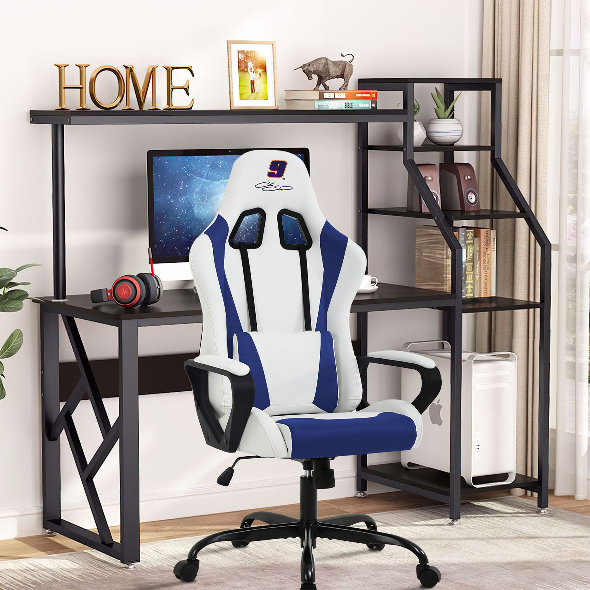 X20 Blue and Black Gaming Swivel Chair