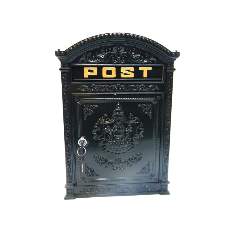 Carrickfergus Aluminum Wall Mounted Post Box, Green