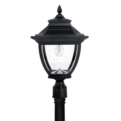 Pagoda Bulb Solar Lamp Post