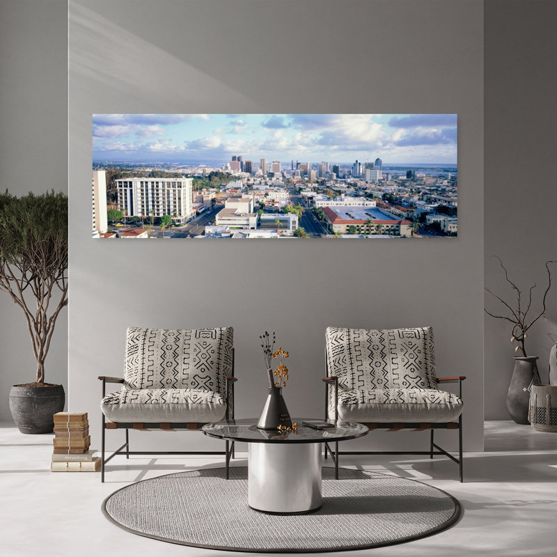 San Diego, Ca, États-Unis, architecture contemporaine, art mural, H 20 po x l 60 po