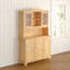 Display Cabinet Valencia - Solid Wood-93564102