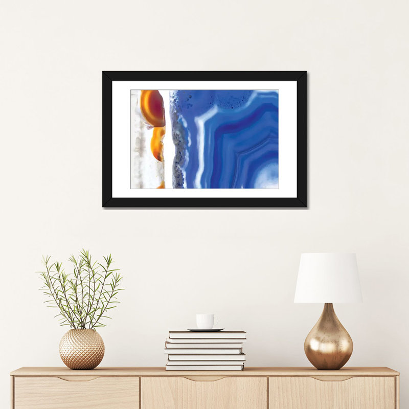 « level x », reproduction d’impression sur toile, H 16 po x l 24 po x P 1 po, Papier d'art encadré noir, Blanc