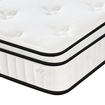 Matelas hybride en mousse viscoélastique avec ressorts ensachés Grivon