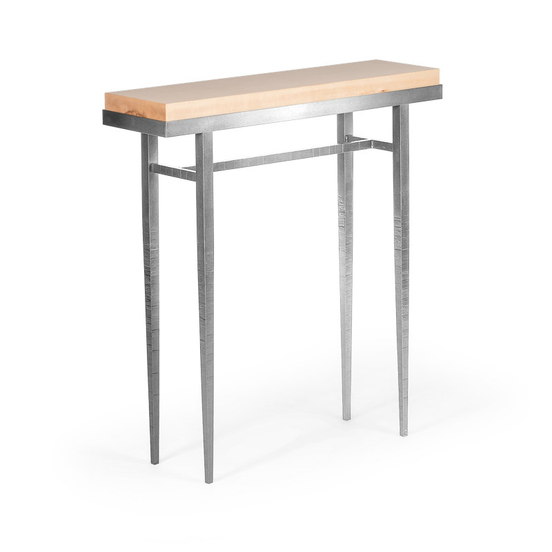 Wick Console Table, Sterling, 32" H x  30" W x 8.5" D, Natural