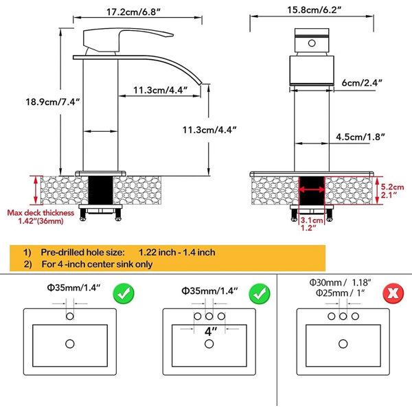 Dimensions du produit