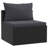 Sessa 110.2" Wide Rectangle Patio Sofa with Cushions