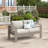 Patio Furniture Metal Loveseat-112540574