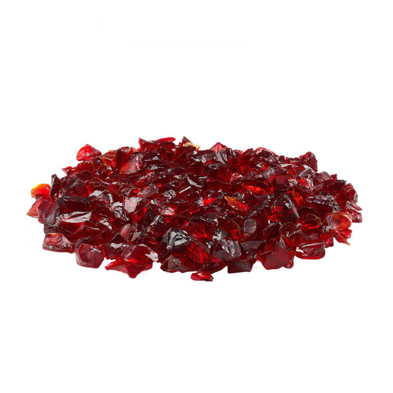 Roches de foyer d'extérieur en verre 10 lb pour foyer d'extérieur 10 lb