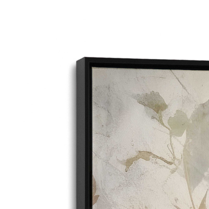 «Flowers in the Breeze II» par Art graphique, Framed Canvas, Black, 18 W x 24 H