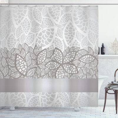 Ensemble de rideau de douche + crochets