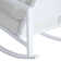 Chaise berçante d'extérieur en aluminium forgé Avondale