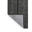 Tapis gris en treillis lavable à la machine-957369518