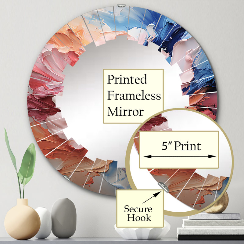 Miroir mural Whitnell, 24 po x 24 po