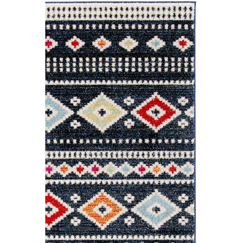 Stacey Performance Southwestern Rug, Square 6'