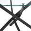 Round Glass Top Metal Base Dining Table-105900685-105900686