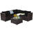 Aibhlinn 5 - Person Patio Conversation Set with Cushions-992636748