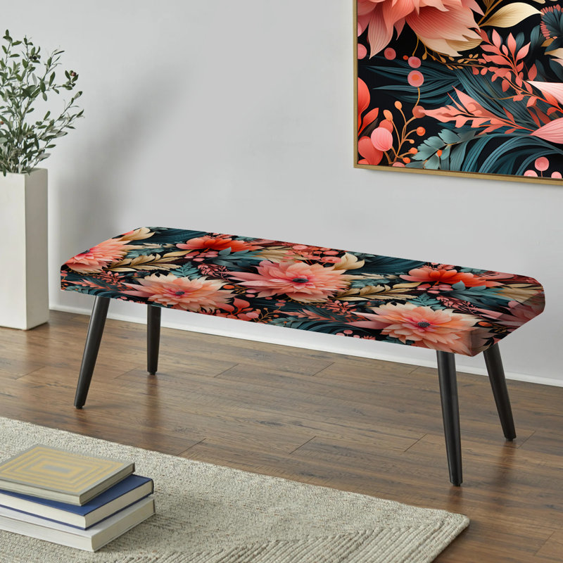 Banc rembourré Boho