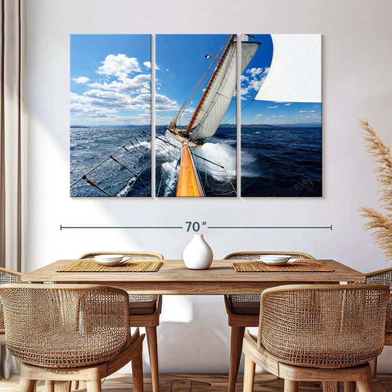 Mehar voilier à Saint Tropez, H 42 po x l 65 po