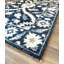 Tiny Knots Wool Oriental Area Rug in Keelson Dark Blue